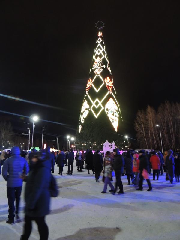 Новогоднее настроение в&nbsp;Красноярске. Часть 1